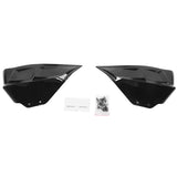 Rear Bumper Lip W/ Rear Aprons for Tesla Y 2020-2025 IKON Gloss Black PP