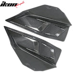 2020-2024 Tesla Y IKON Carbon Fiber Print Rear Lip W/ RearÂ Aprons PP