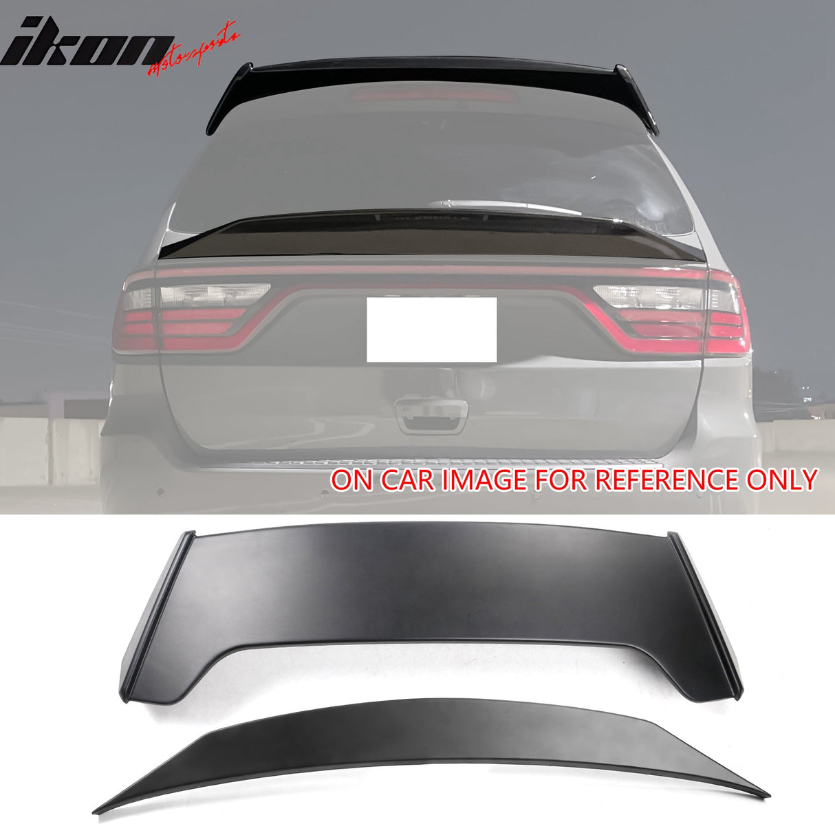 2014-2025 Dodge Durango ABS Trunk Spoiler + Roof Spoiler