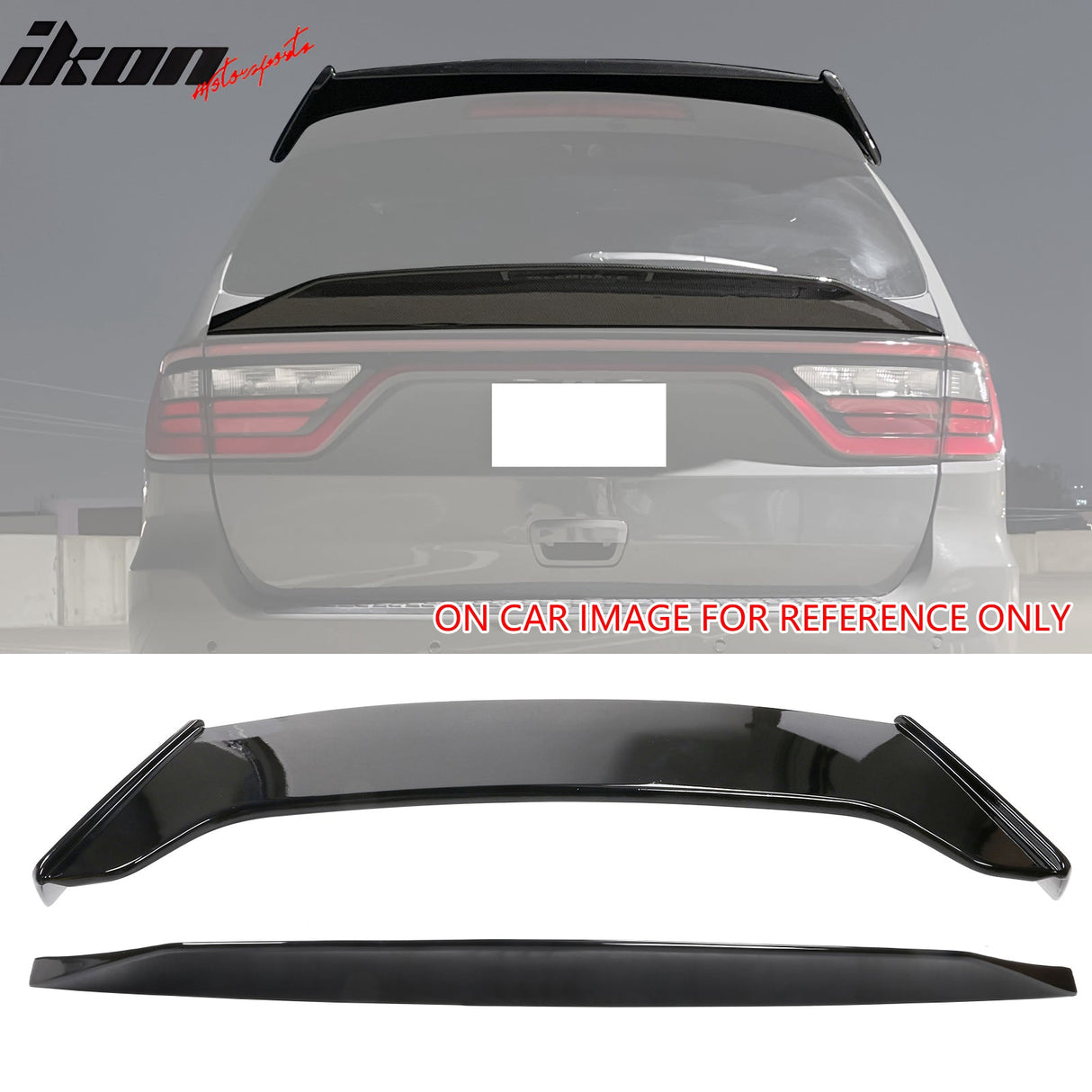 2014-2025 Dodge Durango ABS Trunk Spoiler + Roof Spoiler