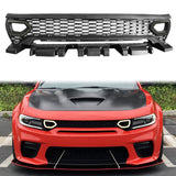 2020-2023 Dodge Charger SRT Widebody Style Smoke LED Mesh Grille ABS