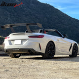 Universal 61'' GT Trunk Spoiler V1 Brackets V4A Legs + Side Plates ABS