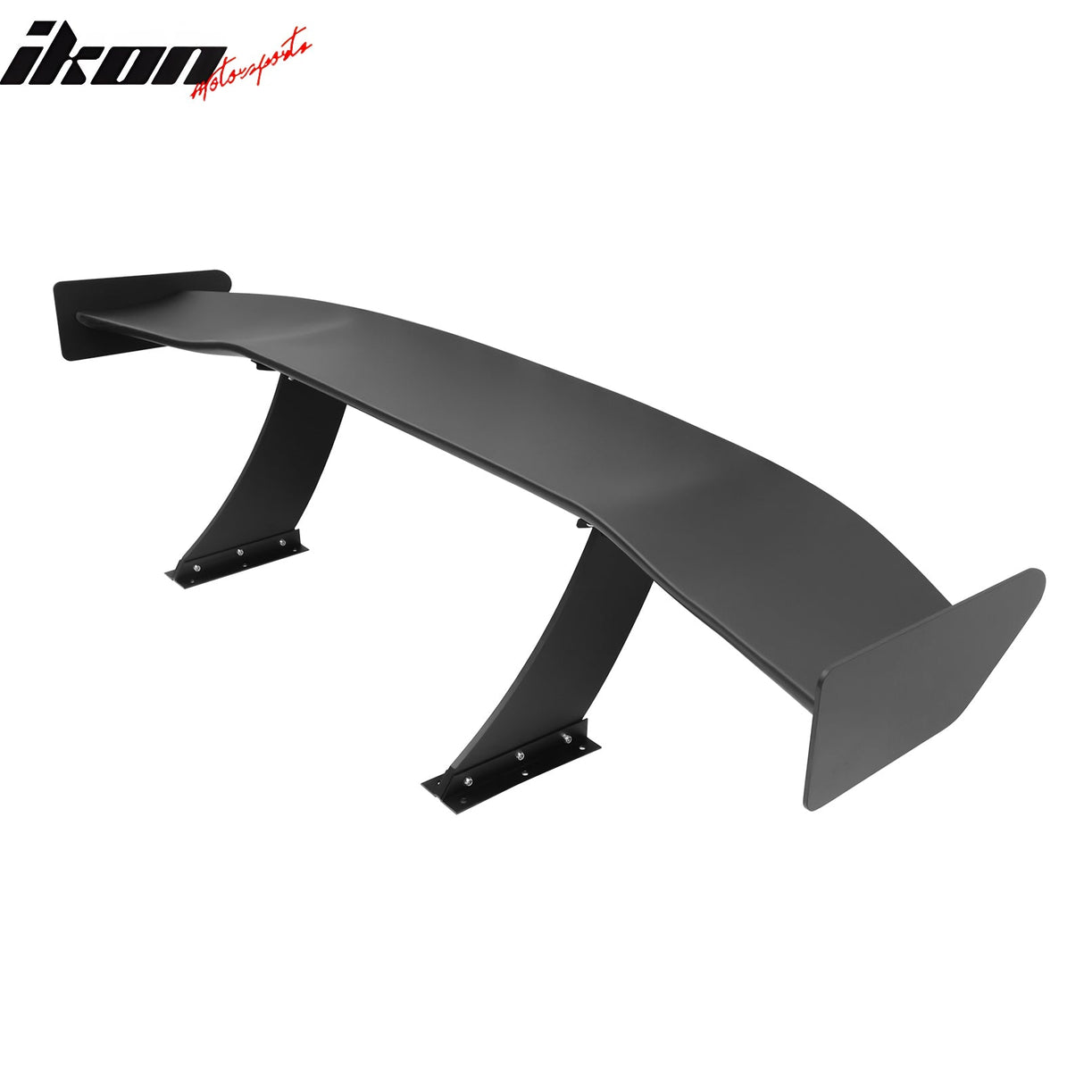 Universal 57'' GT Trunk Spoiler V1 Brackets V4A Legs + Side Plates ABS
