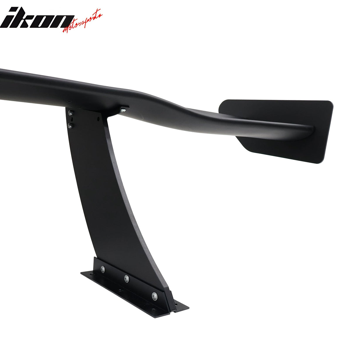 Universal 57'' GT Trunk Spoiler V1 Brackets V4A Legs + Side Plates ABS