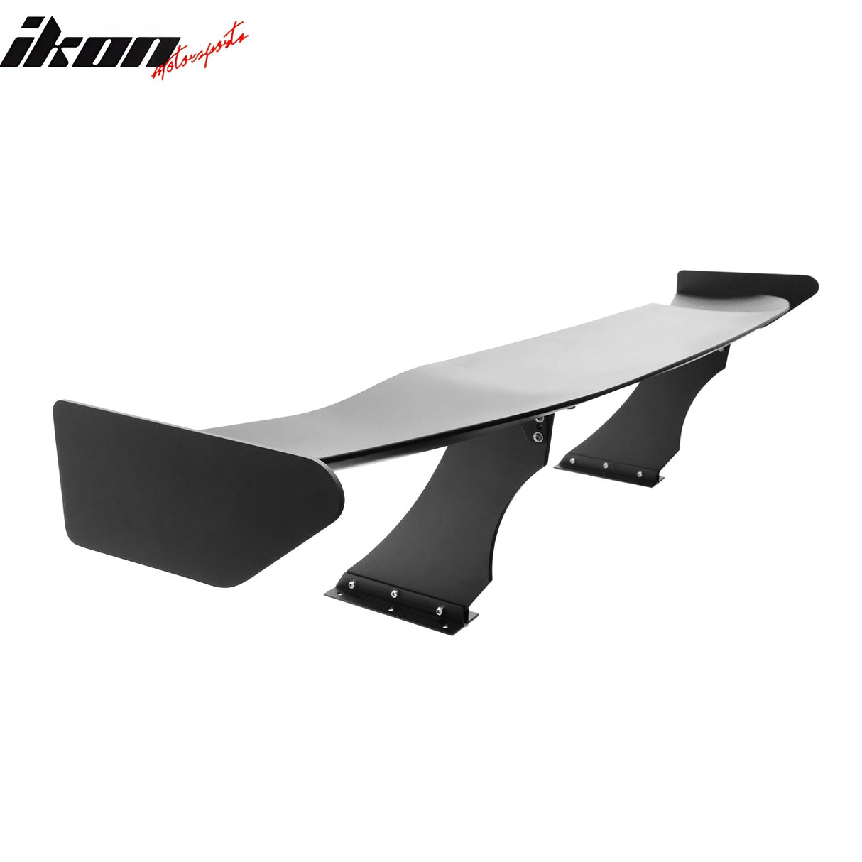 Universal 57'' GT Trunk Spoiler V1 Brackets V4B Legs + V4A Plates ABS