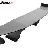 Universal 57'' GT Trunk Spoiler V1 Brackets V4B Legs + V4A Plates ABS