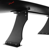 Universal 57'' GT Trunk Spoiler V1 Brackets V4B Legs + V4A Plates ABS