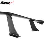 Universal 61'' GT Trunk Spoiler V1 Brackets V4C Legs + Side Plates ABS