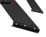 Universal 61'' GT Trunk Spoiler V1 Brackets V4D Legs + V4A Plates ABS