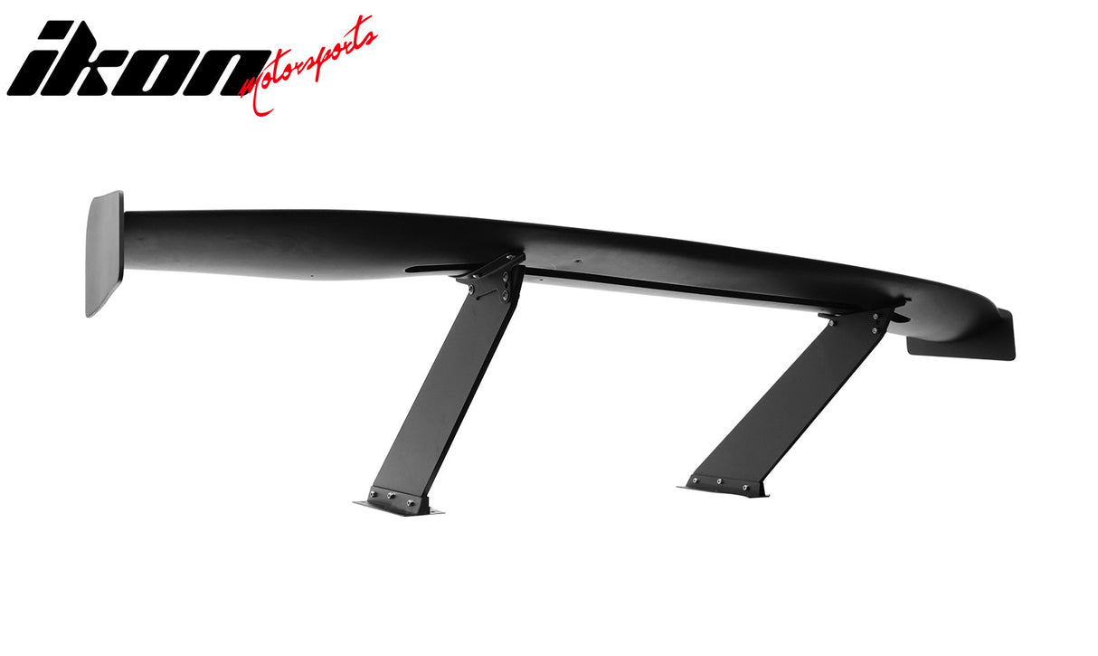 Universal 61'' GT Trunk Spoiler V1 Brackets V4D Legs + V4C Plates ABS