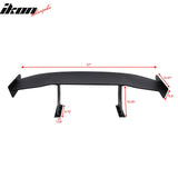Universal 57'' GT Trunk Spoiler V1 Brackets V4A Legs + Side Plates ABS