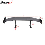 Universal 61'' GT Trunk Spoiler V1 Brackets V4A Legs + V4C Plates ABS