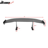 Universal 61'' GT Trunk Spoiler V1 Brackets V4B Legs + V4C Plates ABS