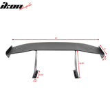 Universal 61'' GT Trunk Spoiler V1 Brackets V4D Legs + V4C Plates ABS