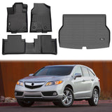 2013-2018 Acura RDX TPE 3D Floor Mats Carpet + Rear Cargo Trunk Mat