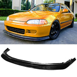Front Bumper Cover W/ Lip For 1992-1995 Honda Civic Whitecrow WC Style