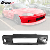 Front Bumper Cover W/ Lip For 1992-1995 Honda Civic Whitecrow WC Style
