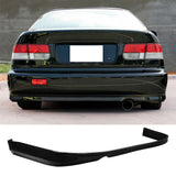 Rear Diffuser & Front Lip ForÂ 1992-1995 Honda Civic PU Unpainted