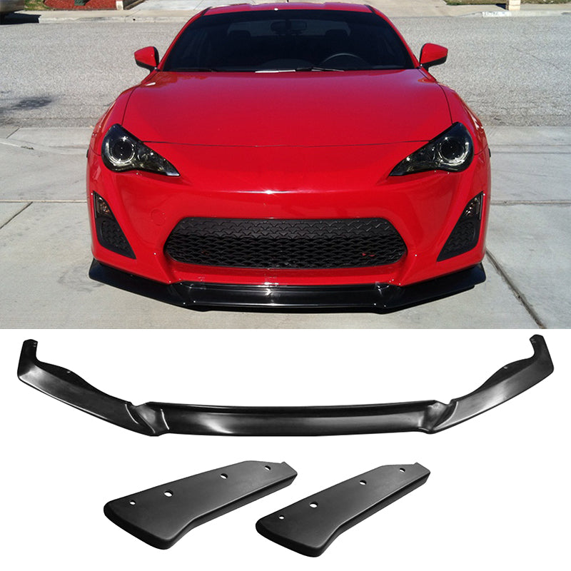 Corner Aprons & Front Lip For 2013-2016 Scion FR-S Unpainted GT Style