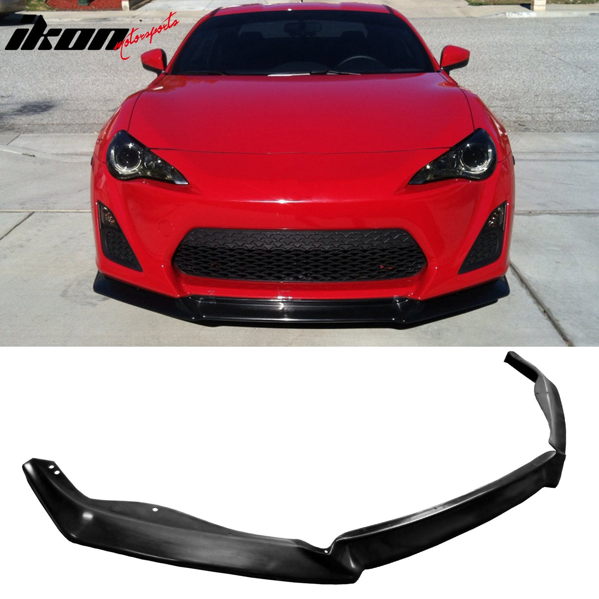 Corner Aprons & Front Lip For 2013-2016 Scion FR-S Unpainted GT Style