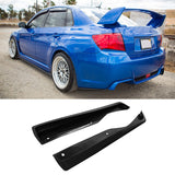 Corner Aprons & Front Lip For 2011-2014 Subaru JDM Style PU Unpainted
