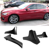 Side Skirts & Corner Aprons For 2014-2017 INFINITI Q50 JDM Sports PU