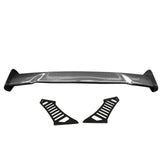57'' 12" Height Drag Trunk Spoiler V2 Side Plates V3 Legs Carbon Fiber