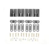 57'' 12" Height Drag Trunk Spoiler V2 Side Plates V3 Legs Carbon Fiber
