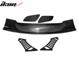 57'' 12" Height Drag Trunk Spoiler V2 Side Plates V3 Legs Carbon Fiber