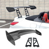 57'' 12" Height Drag Trunk Spoiler V2 Side Plates V6 Legs Carbon Fiber