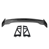 57'' 12" Height Drag Trunk Spoiler V2 Side Plates V6 Legs Carbon Fiber
