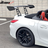 57'' 12" Height Drag Trunk Spoiler V2 Side Plates V6 Legs Carbon Fiber