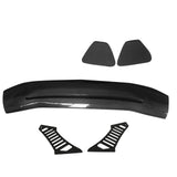 56"Inch GT Style Trunk Spoiler V3 Side Plates V3 Legs 3D Carbon Fiber