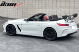 56"Inch GT Style Trunk Spoiler V3 Side Plates V3 Legs 3D Carbon Fiber