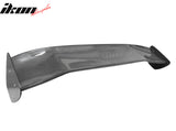 56"Inch GT Style Trunk Spoiler V3 Side Plates V3 Legs 3D Carbon Fiber