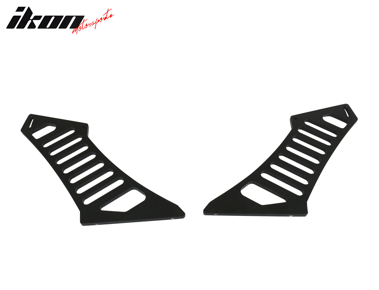 56"Inch GT Style Trunk Spoiler V3 Side Plates V3 Legs 3D Carbon Fiber