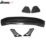 56"Inch GT Style Trunk Spoiler V3 Side Plates V3 Legs 3D Carbon Fiber