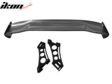 56"Inch GT Style Trunk Spoiler V3 Side Plates V5 Legs 3D Carbon Fiber