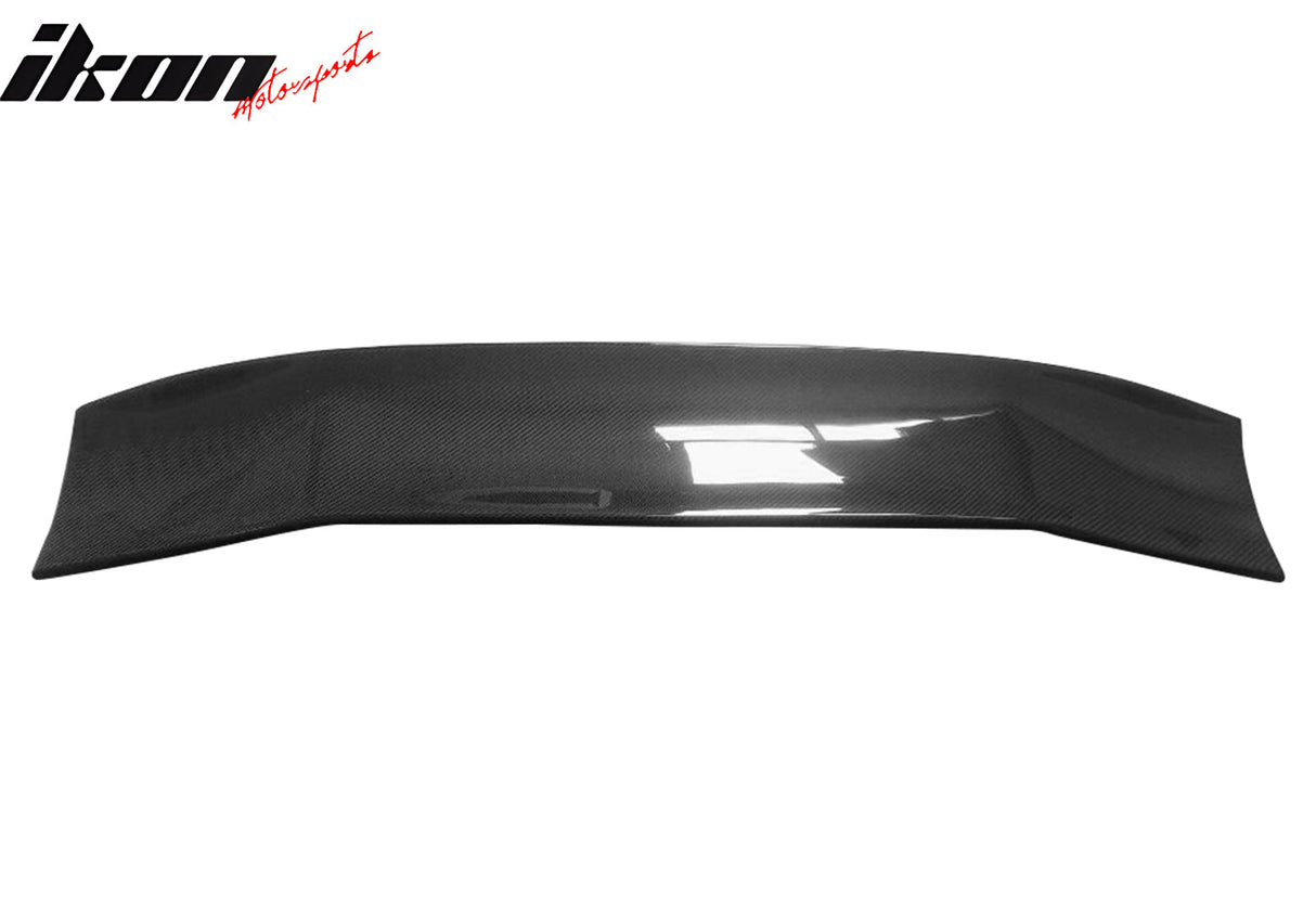 56"Inch GT Style Trunk Spoiler V3 Side Plates V5 Legs 3D Carbon Fiber