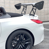 56"Inch GT Style Trunk Spoiler V3 Side Plates V6 Legs 3D Carbon Fiber