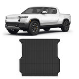 2022-2024 Rivian R1T Front Storage Rear Truck Bed Mat TPE 3D Liner