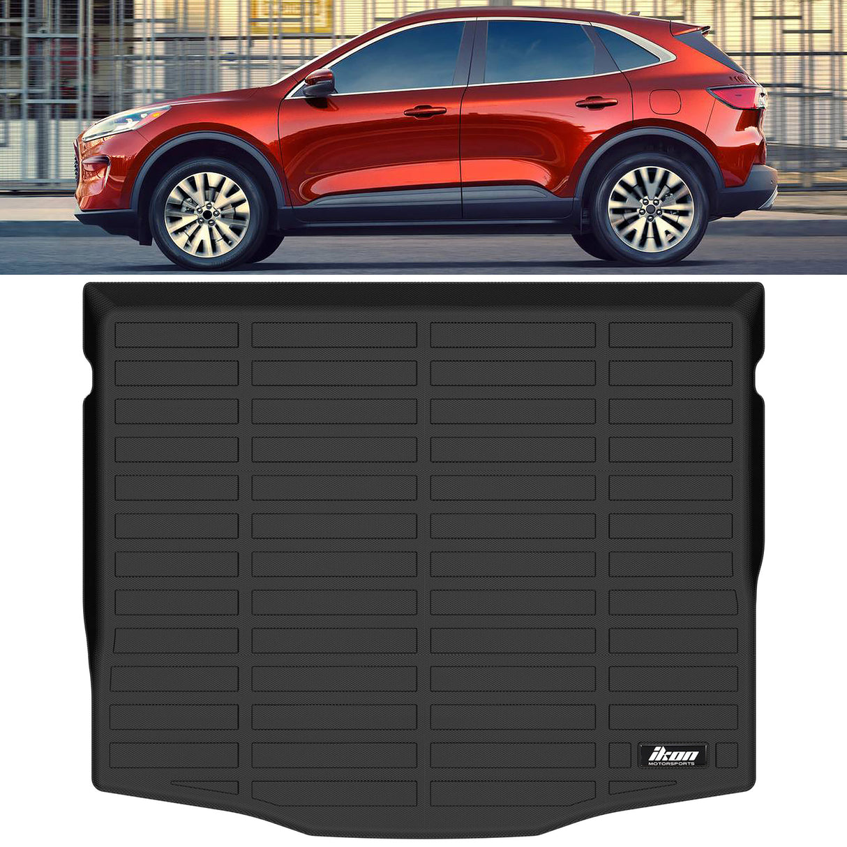 2020-2024 Ford Escape Non-Hybrid TPE 3D Floor Mats + Trunk Cargo Mat