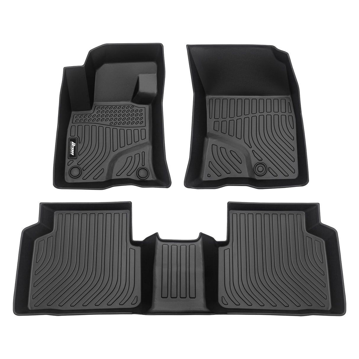 2020-2024 Ford Escape Non-Hybrid TPE 3D Floor Mats + Trunk Cargo Mat