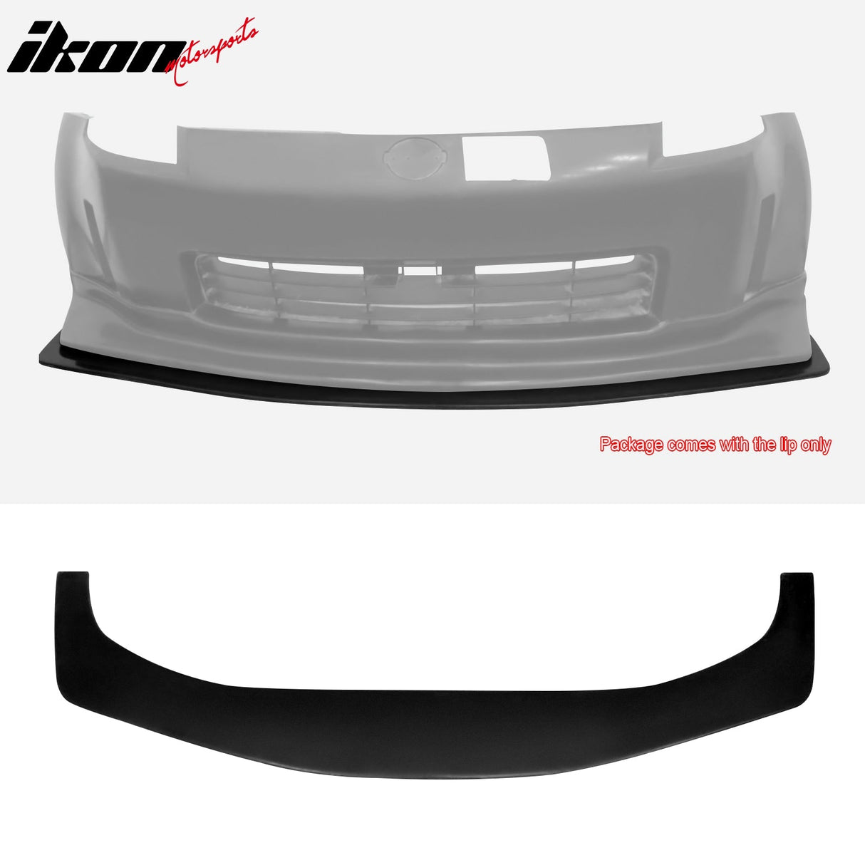 Front Lip & Matching Splitter For 2003-2005 Nissan 350Z N1 Style PU