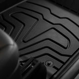 2020-2025 Tesla Model Y Floor + Trunk Mats 3D TPE Carpets Cargo Liner