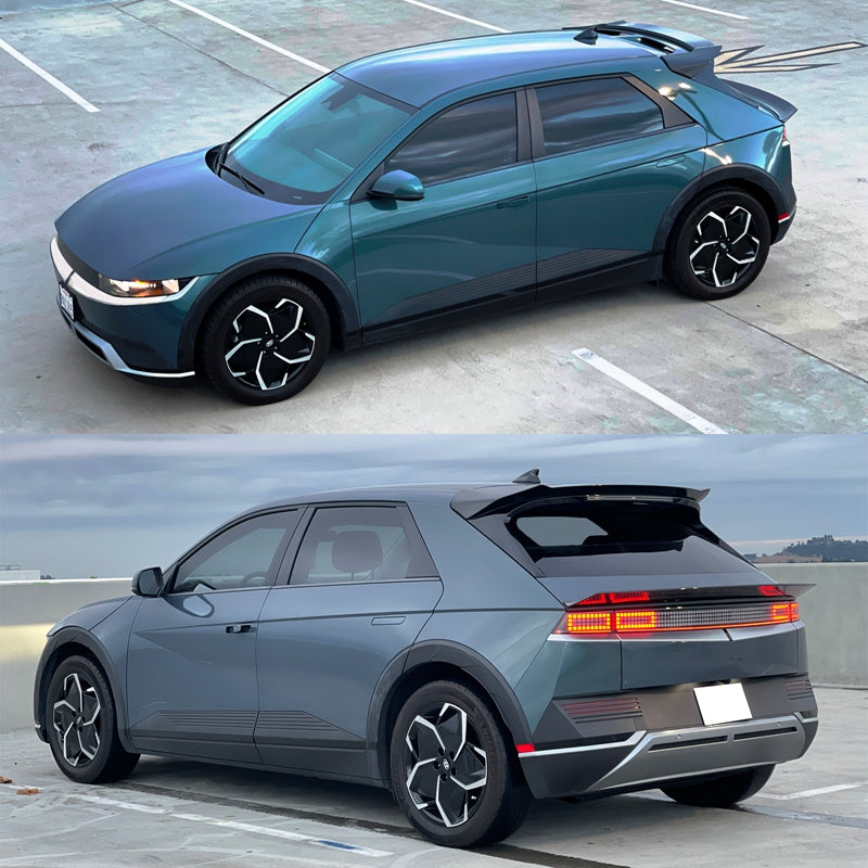 2022-2024Â Hyundai Ioniq 5 Carbon Fiber Print Trunk + Roof Spoiler ABS