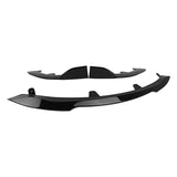 2019-2022 Toyota Corolla Auris 5-Door Gloss Black 3PC Front Bumper Lip