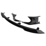 2019-2021 Toyota Corolla Gloss Black Front Bumper Lip + Side Canards