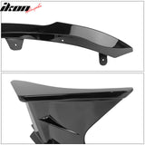 2019-2021 Toyota Corolla Gloss Black Front Bumper Lip + Side Canards
