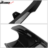 2019-2021 Toyota Corolla Gloss Black Front Bumper Lip + Side Canards